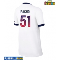Paris Saint-Germain Willian Pacho #51 Auswärtstrikot Frauen 2026-27 Kurzarm